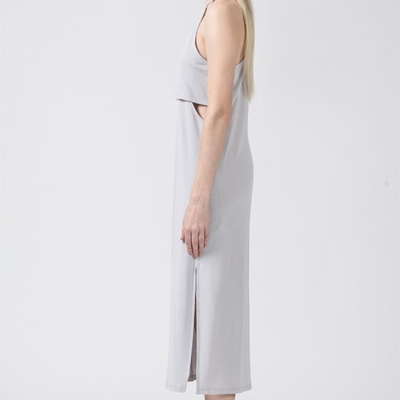 Boutique Layered Racerback NWT Midi Dress - Picture 6 of 8